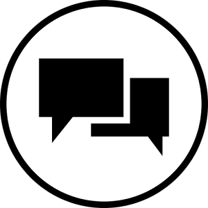 Speech Bubbles Icon PNG