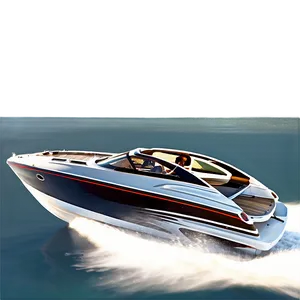 Speed Boat A PNG Image