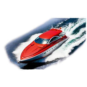 Speed Boat Wake Png Rrm49 PNG Image