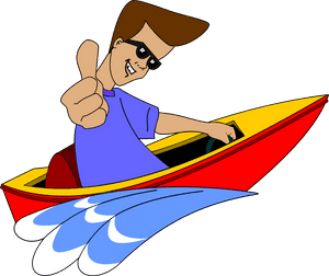 Free Speed Boat Cliparts - Speed Boat Clip Art, HD Png Download PNG image with transparent background