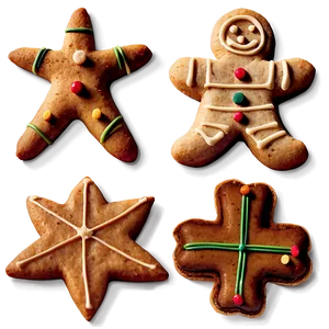 Spiced Christmas Cookie Selections Png Rai25 PNG Image