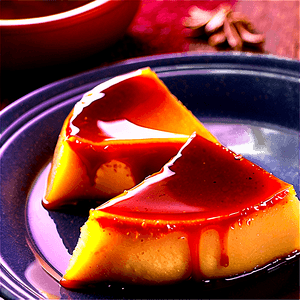 Spiced Cinnamon Flan Recipe PNG wsm PNG
