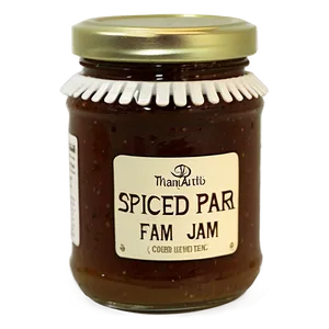 Spiced Pear Jam Png 06112024 PNG Image