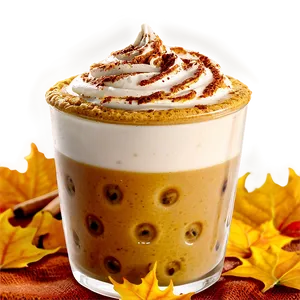 Spiced Pumpkin Latte Png Rwf PNG Image