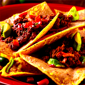 Spicy Beef Nachos Delight PNG 98 PNG with transparent background
