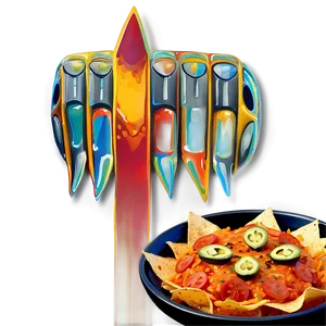 Spicy Nacho Platter Png 1 PNG Image