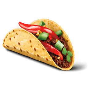 Spicy Taco PNG 05042024 PNG with transparent background