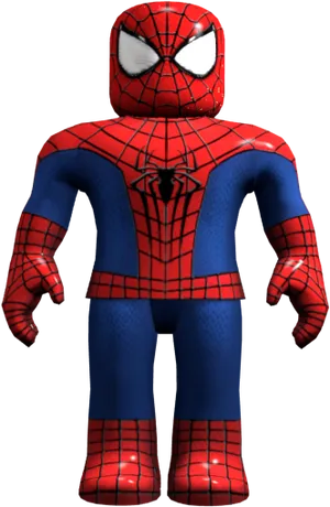 Spider Man Animated Character Model.png PNG Image