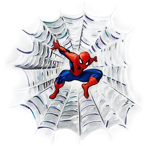 Spider Man Web Illustration Png Yvt68 PNG Image