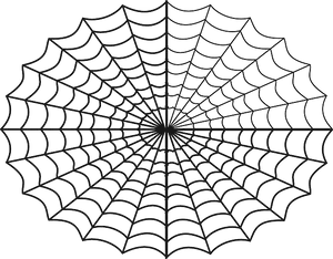 Spider Web Pattern Black Background PNG Image