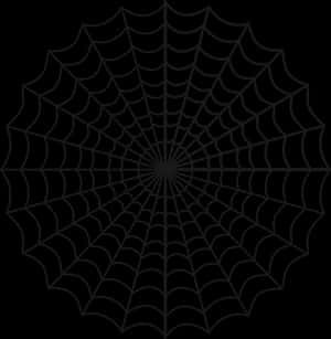 Spider Web Silhouette PNG image with transparent background