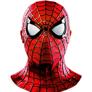 Spiderman Face Paint PNG kvl57 PNG image with transparent background