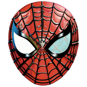 Spiderman Mask Closeup PNG 04292024 PNG image with transparent background