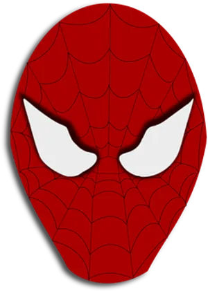 Spiderman Mask Graphic PNG Image