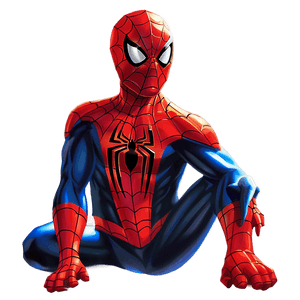 Spiderman Transparent Artwork PNG 05262024 PNG