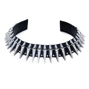 Spiked Choker A PNG Image