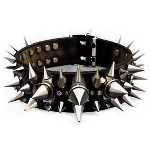 Spiked Choker For Men Png Jny95 PNG Image