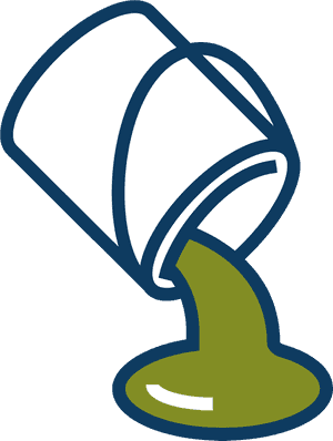 Paint Can Spill Icon - Spill Paint Can, HD Png Download PNG