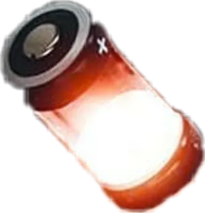 Spilled Soda Can Top View PNG Image