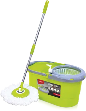 Spin Mopand Bucket System PNG Image