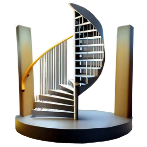 Spiral Staircase Png Mjx14 PNG Image