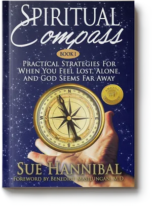 Spiritual Compass Book Cover PNG Image