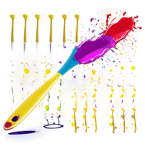 Splatter Paintbrush Splat Png 06122024 PNG Image