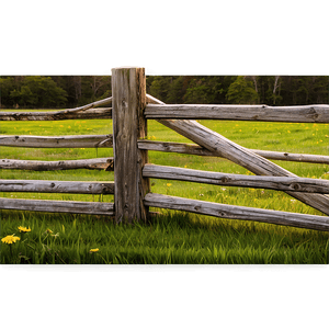 Split Rail Fence PNG clq PNG