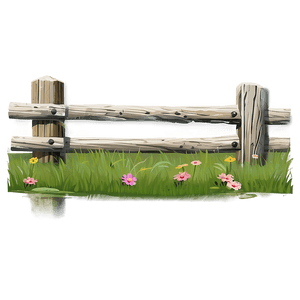 Split Rail Fence PNG ite PNG