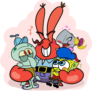 Walmart Yodeling Kid Png Graphic Freeuse Stock - Stiker Mr Krab Spongebob, Transparent Png PNG image with transparent background