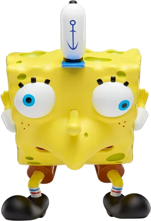 Sponge Bob Square Pants Figure PNG Image