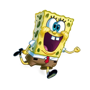 Spongebob Speedy Run Png Imk61 PNG Image