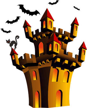 Transparent Haunted House Clipart Free - Illustration, HD Png Download PNG