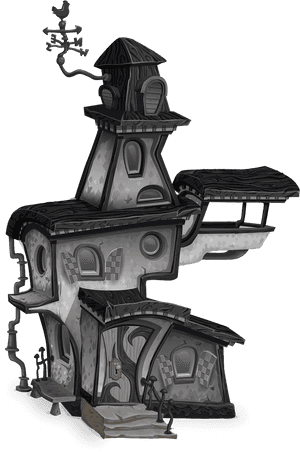 Halloween Haunted House 3d Png, Transparent Png PNG image with transparent background