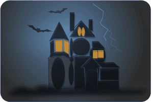 Haunted House Iphone Icon Svg Clip Arts - Haunted House Clipart, HD Png Download PNG