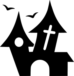 Haunted House - Haunted House Symbol, HD Png Download PNG image with transparent background
