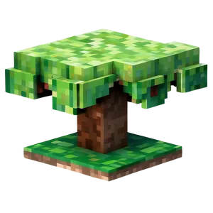 Spooky Minecraft Tree Png Jmy PNG Image