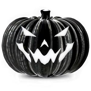 Spooky Pumpkin Outline Theme Png 6 PNG Image