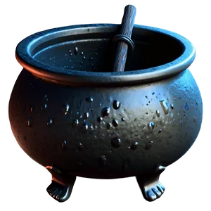 Spooky Witch Cauldron Png 06292024 PNG Image