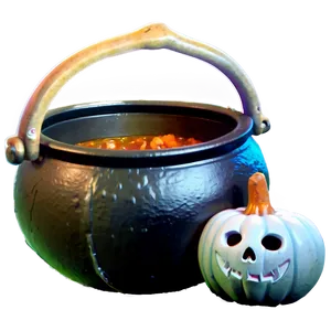 Spooky Witch Cauldron Png Nuv PNG Image