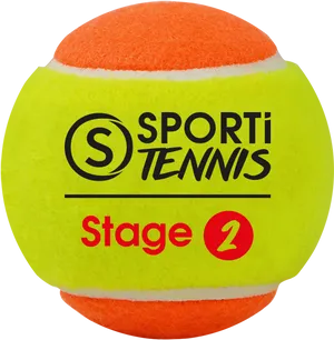 Sporti Stage2 Tennis Ball PNG Image