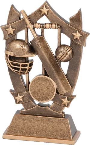 Sports Equipment Trophy PNG Image