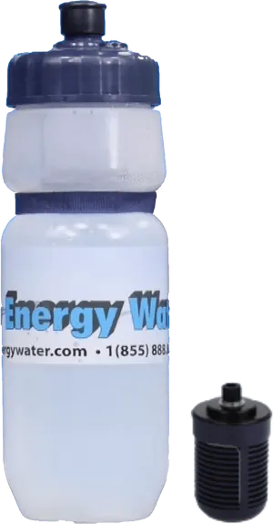 Sports Water Bottlewith Cap PNG Image