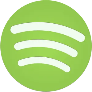 Spotify Logo Green Background PNG Image