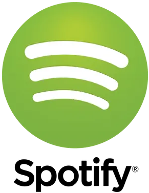 Spotify Logo Green Background PNG Image