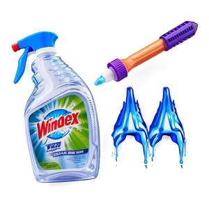 Spraying Windex Bottle Png Hug98 PNG Image