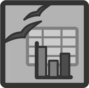 Spreadsheet Analysis Icon PNG Image