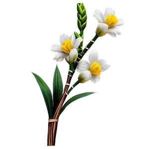 Spring Corner Flower Png Iqu PNG Image