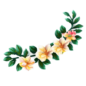 Spring Flower Border PNG hxj PNG