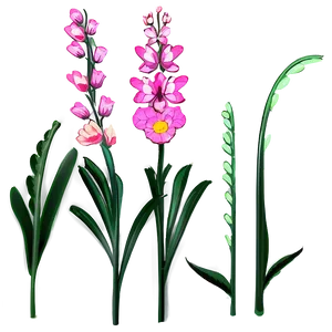 Spring Flower Stem Png 06132024 PNG Image